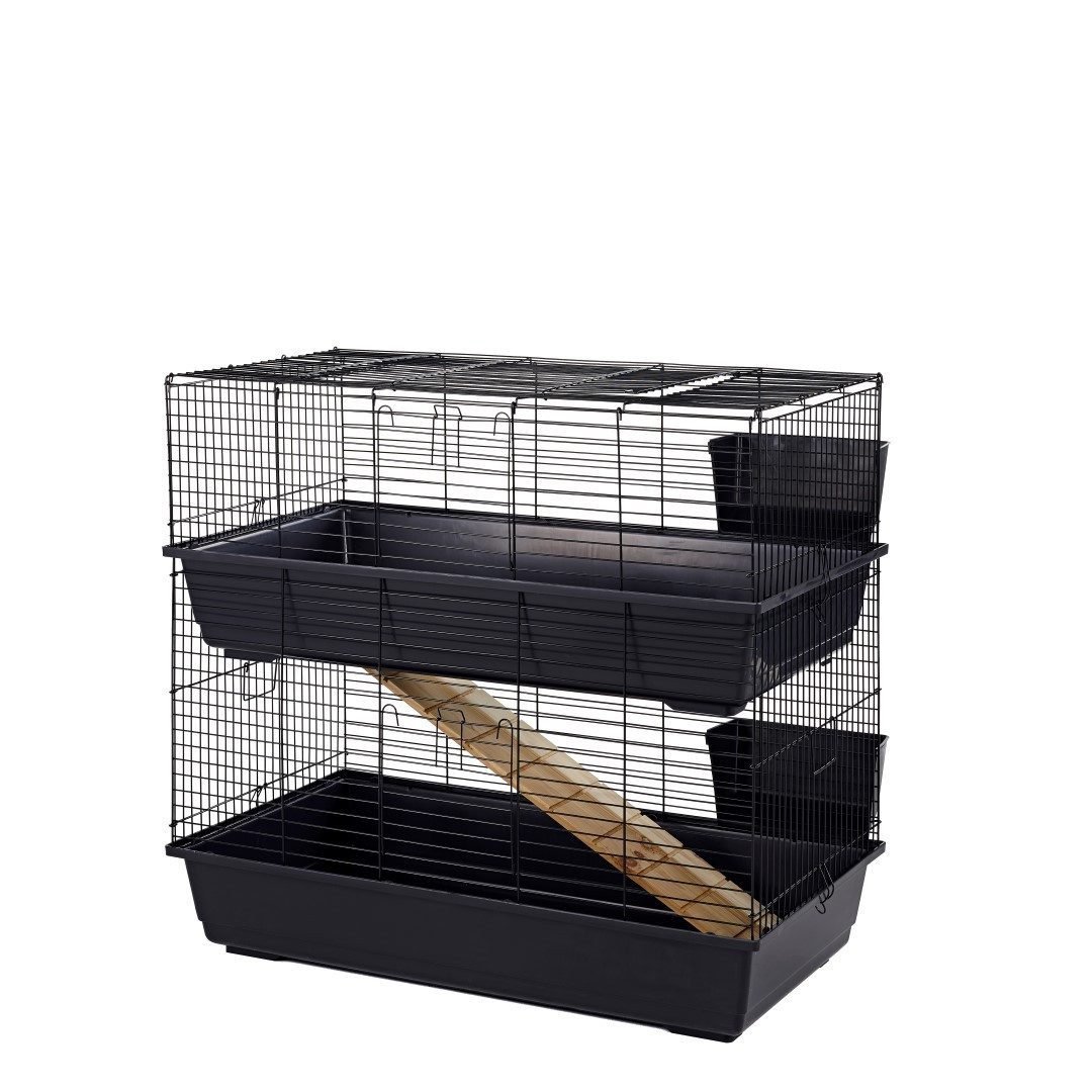 Classic Pet Products PACK 2 x Rabbit 100 Double Cage Indoor for Rabbits